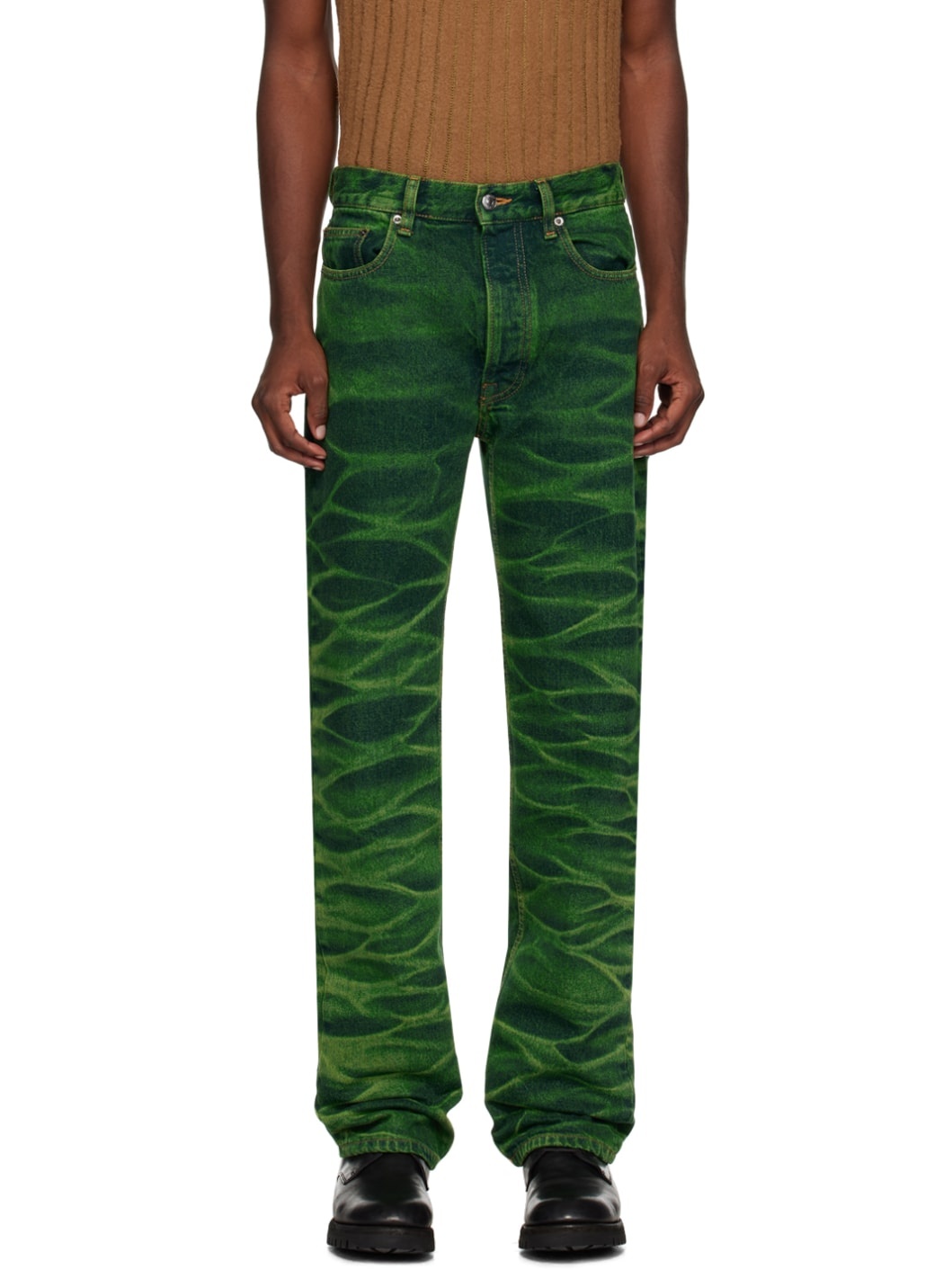 Green Al Jeans - 1