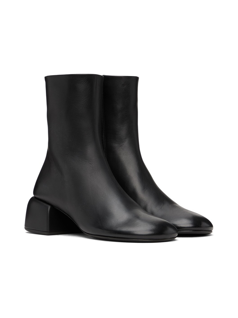 Black Zip-Up Boots 4