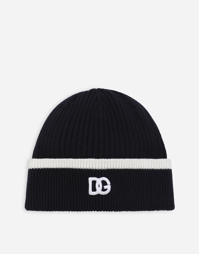 Knit cotton beanie 1