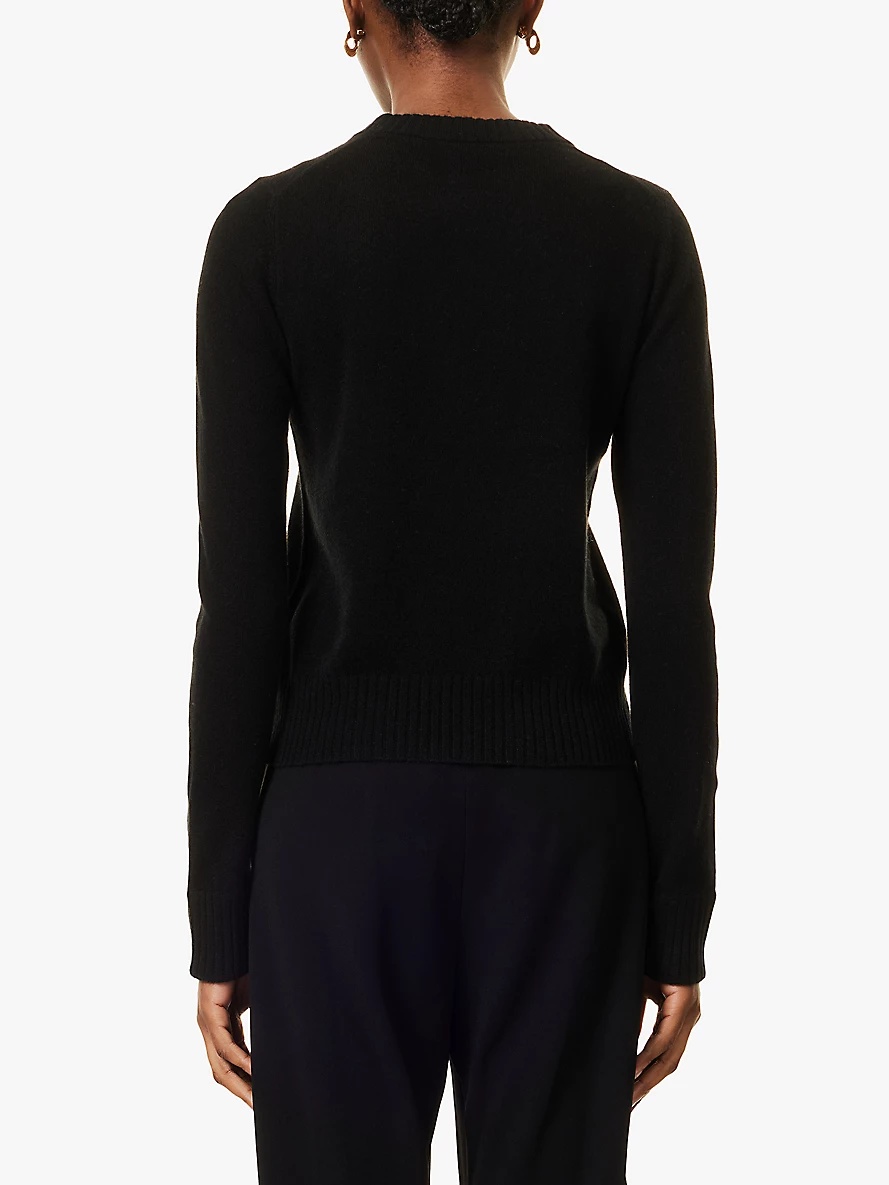 Classic round-neck cashmere jumper - 4