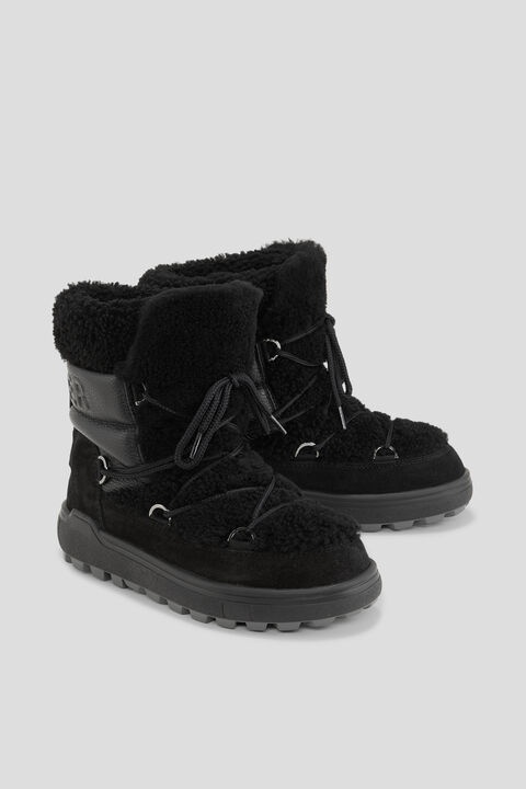 Chamonix Snow boots with spikes in Black - 3