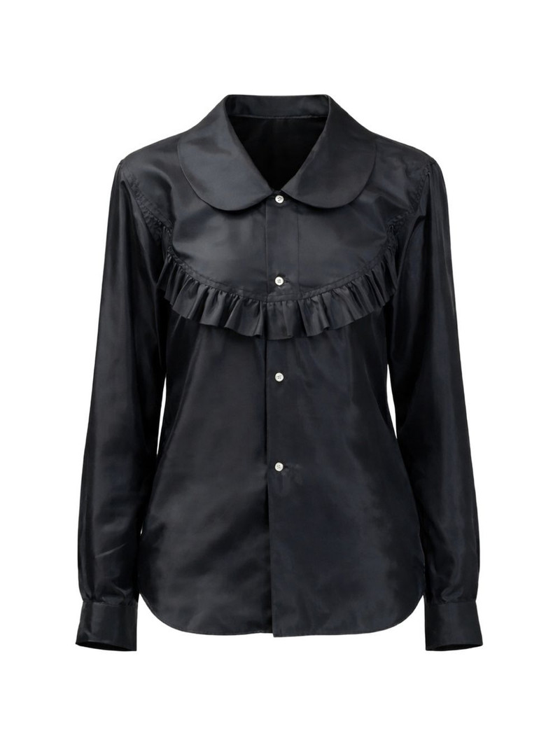 ruffled collar shirt 1