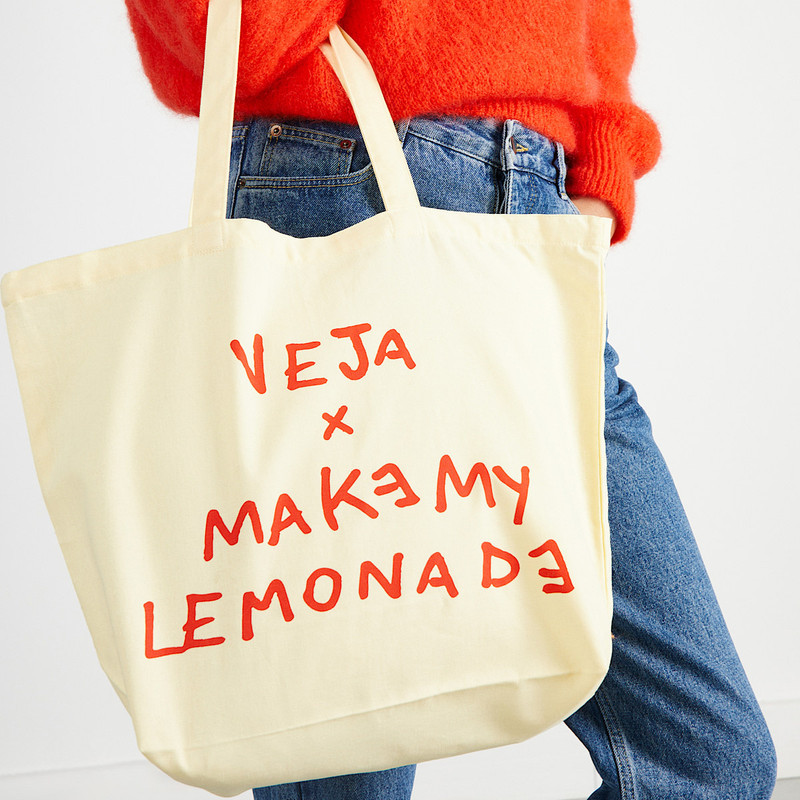 TOTE BAG VEJA X MAKE MY LEMONADE 4