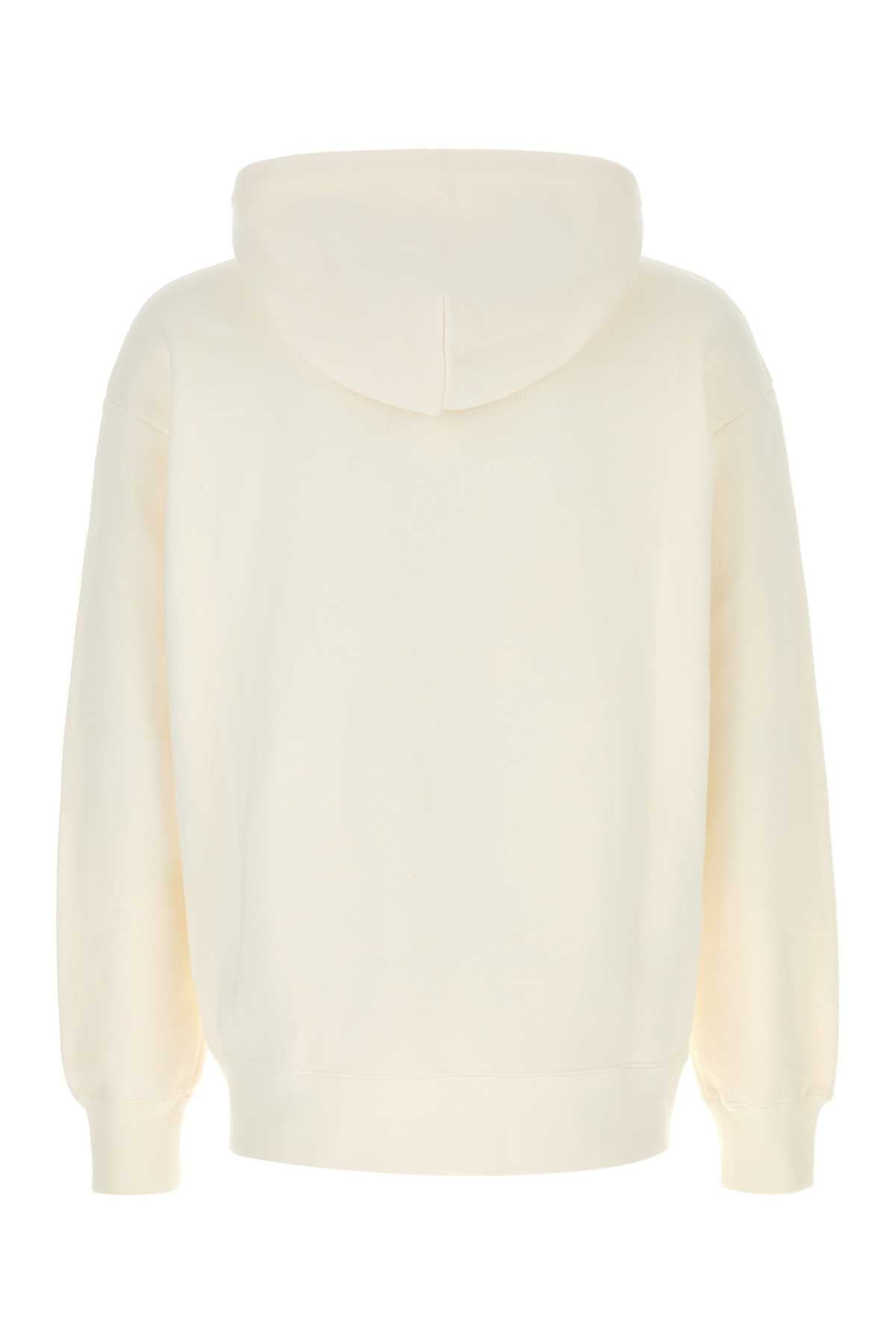 Valentino Garavani Men Ivory Cotton Sweatshirt - 2