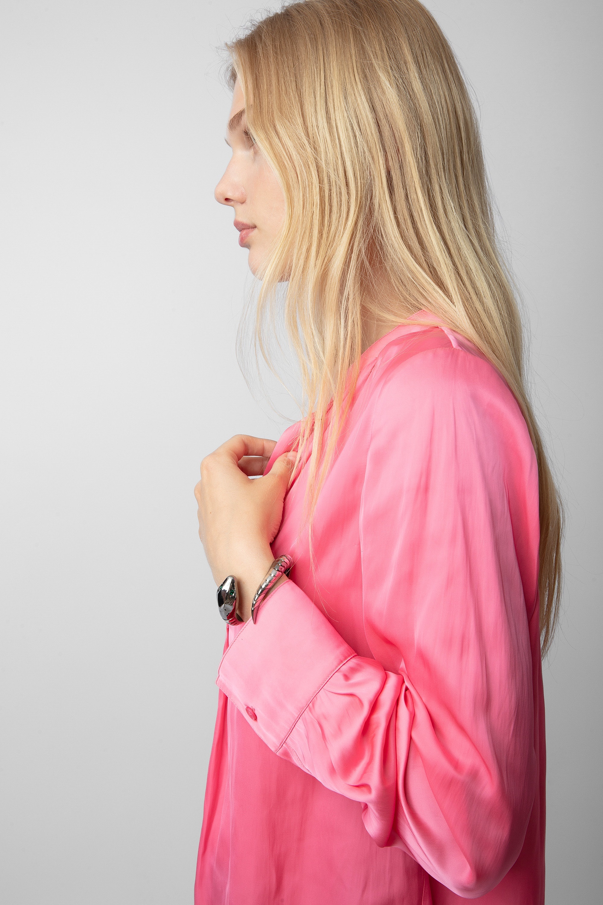 Tink Satin Blouse - 4