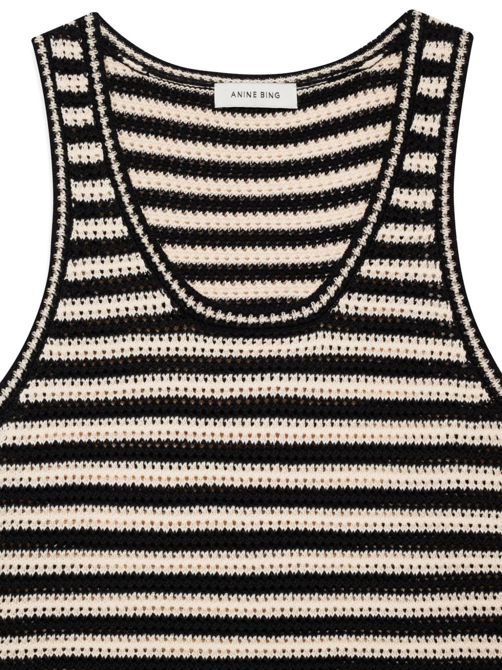 open-knit mini dress - 4