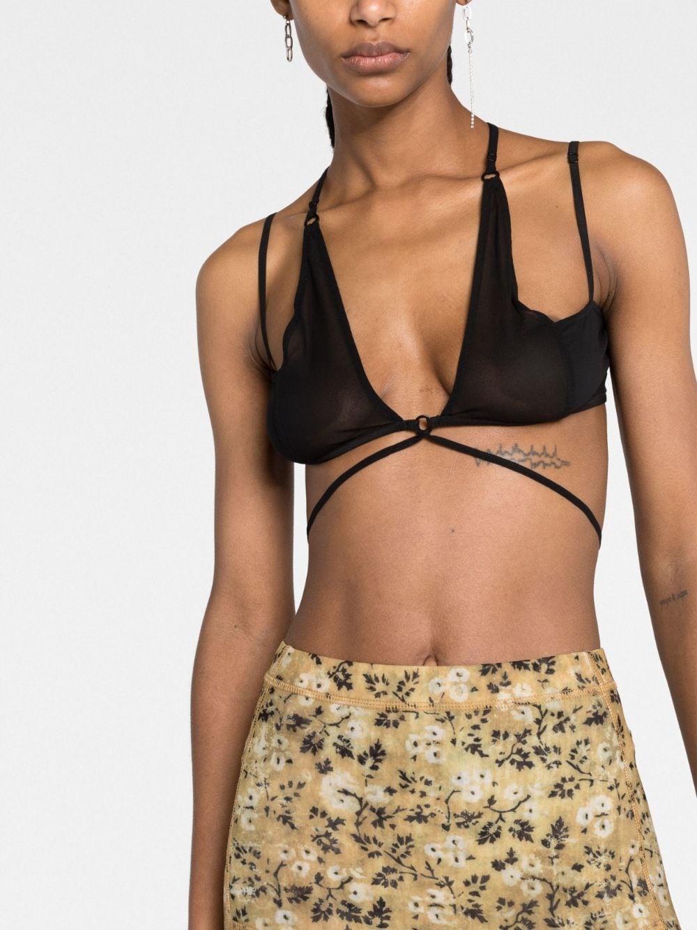 silk strappy top - 5