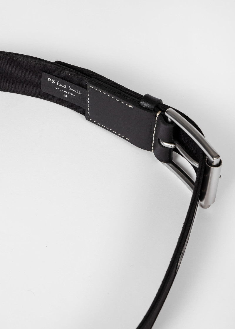 Paul Smith 'Zebra' Canvas Belt outlook