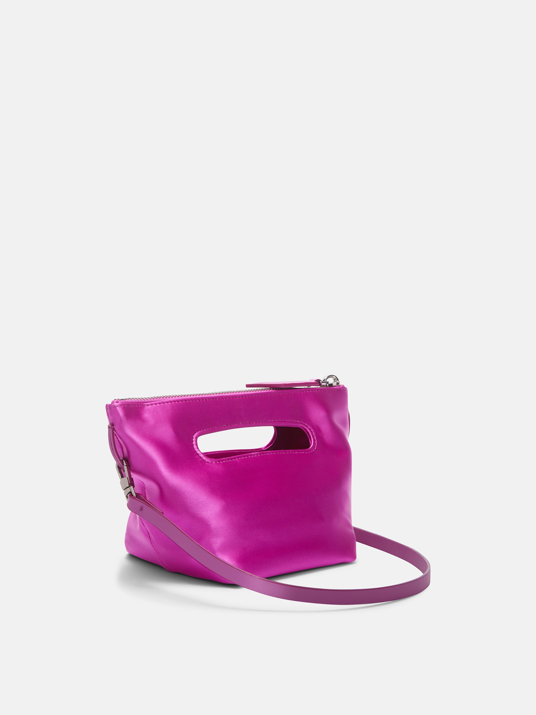 ''VIA DEI GIARDINI 15'' FUCHSIA TOTE BAG - 3