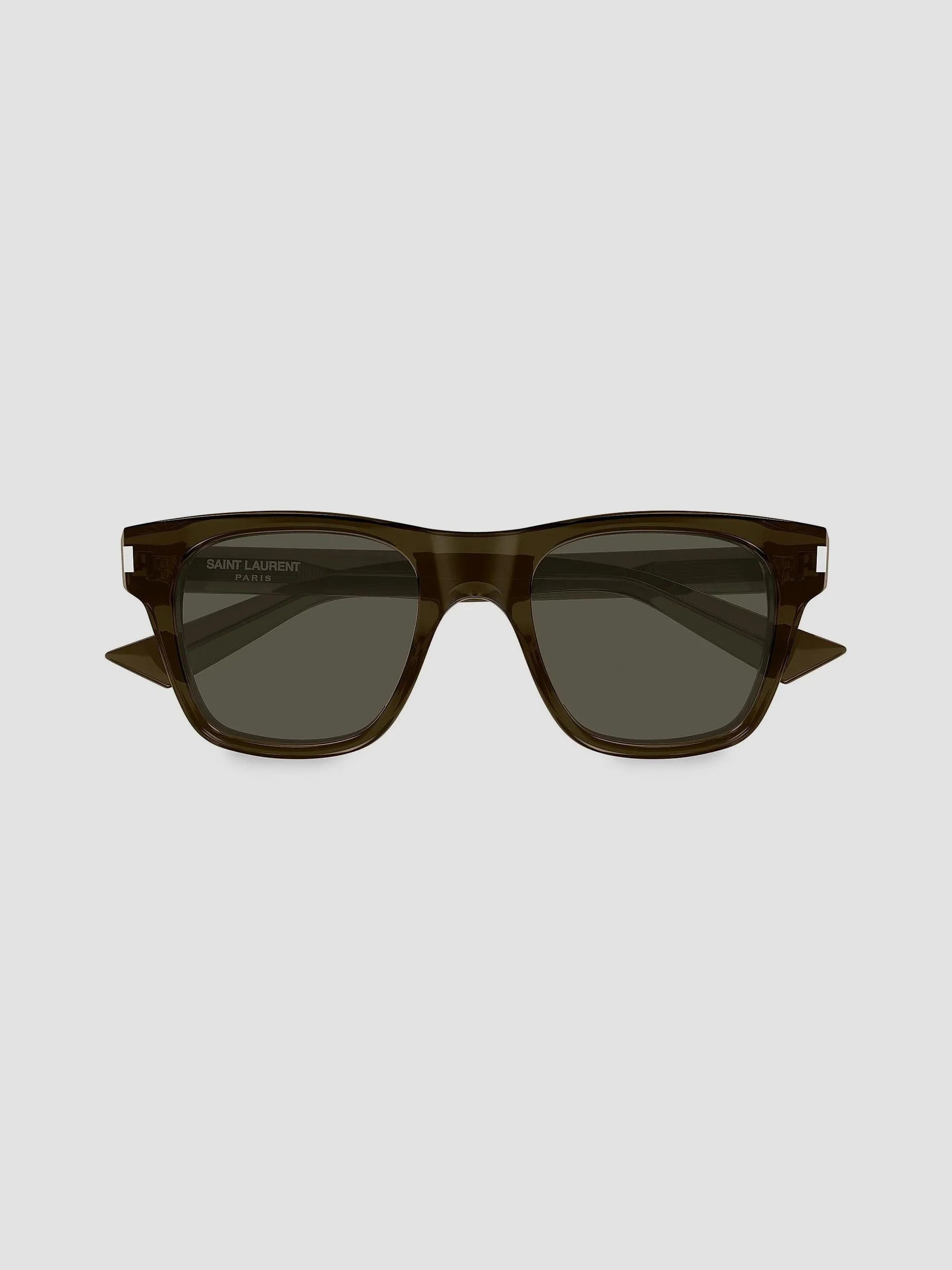 Women's Vertical Web 55MM Square Sunglasses - Brown - 1