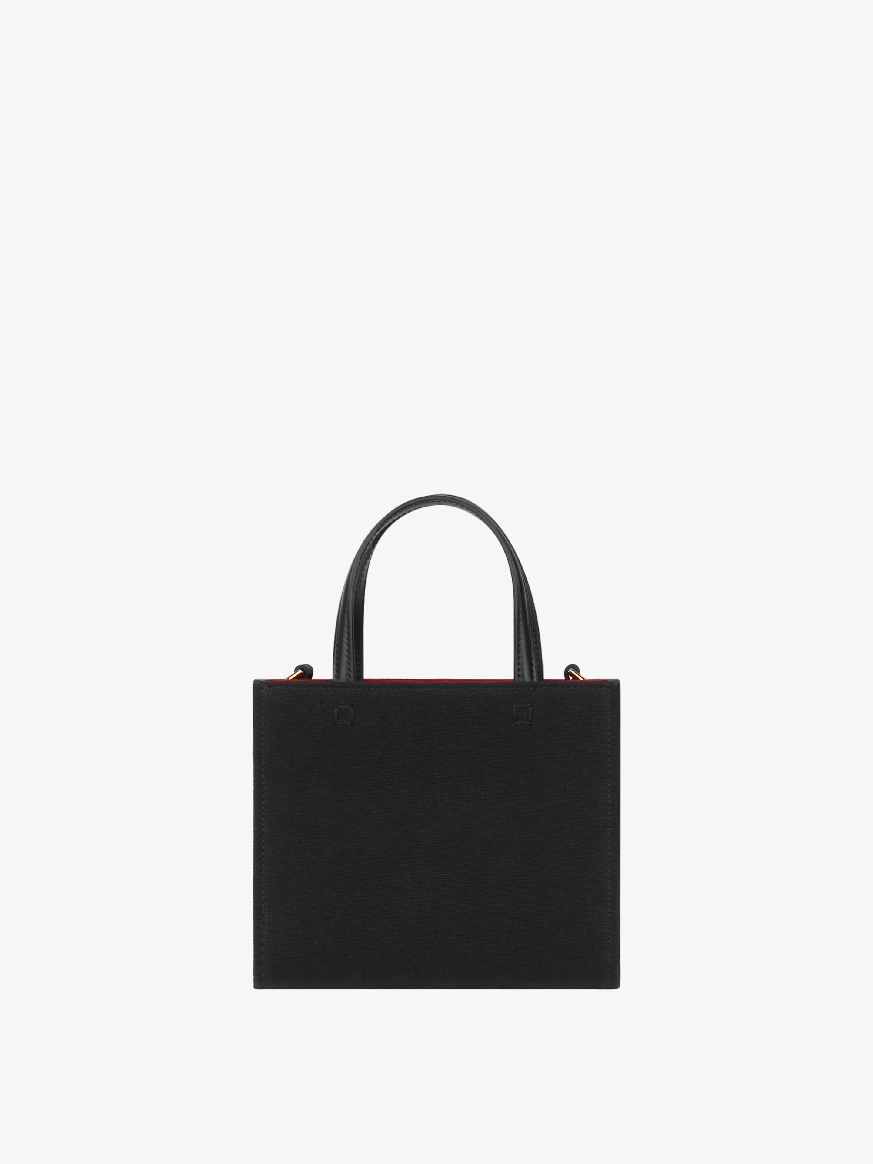 Givenchy MINI G-TOTE SHOPPING BAG IN CANVAS | REVERSIBLE
