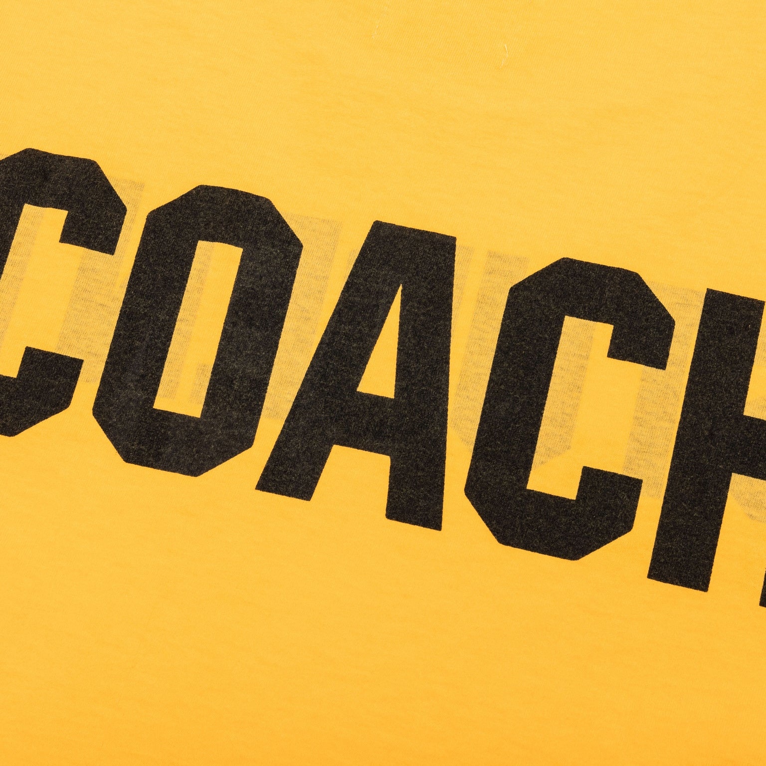 STUDENT/COACH TEE - GOLD YELLOW - 4