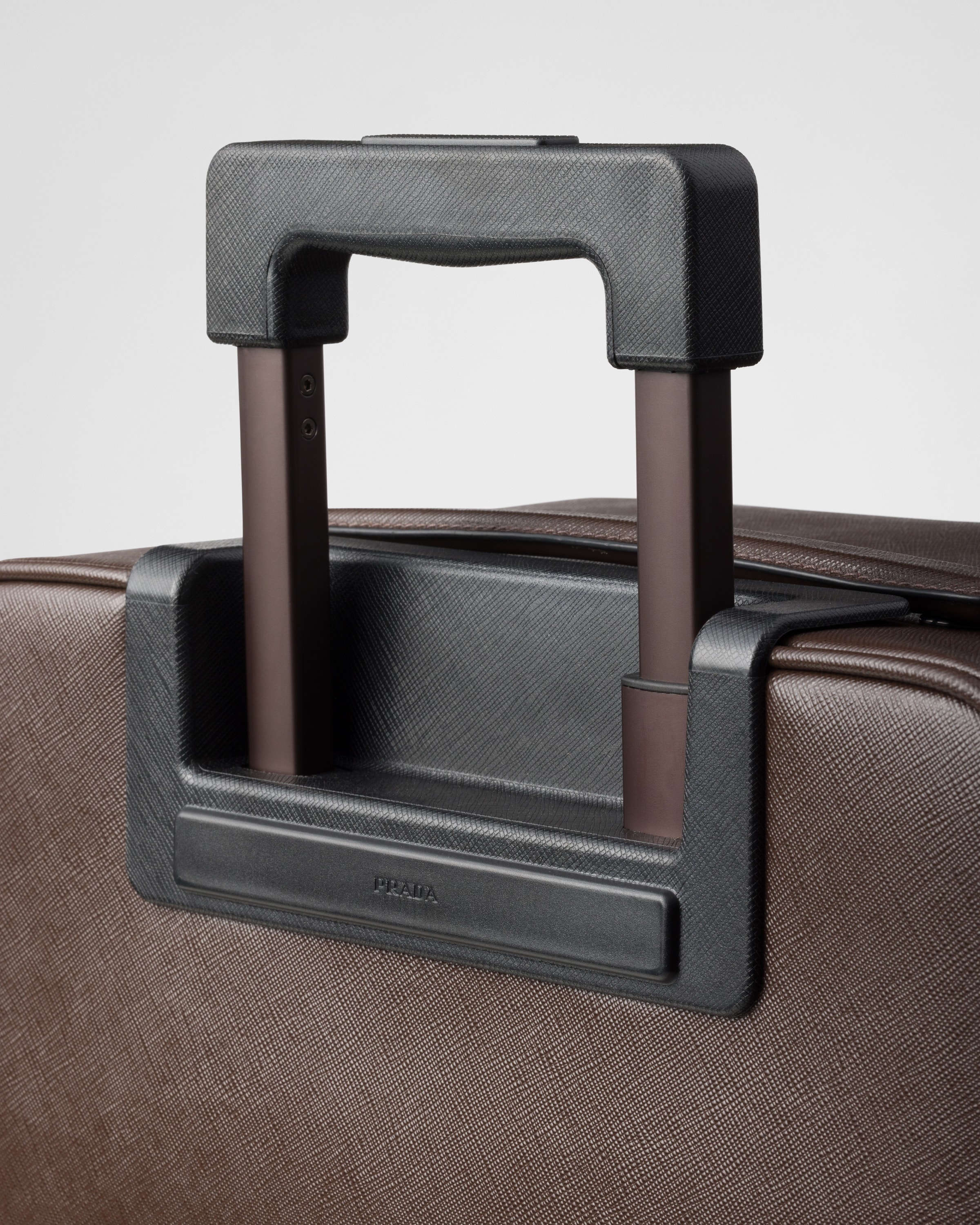 Saffiano leather trolley - 6