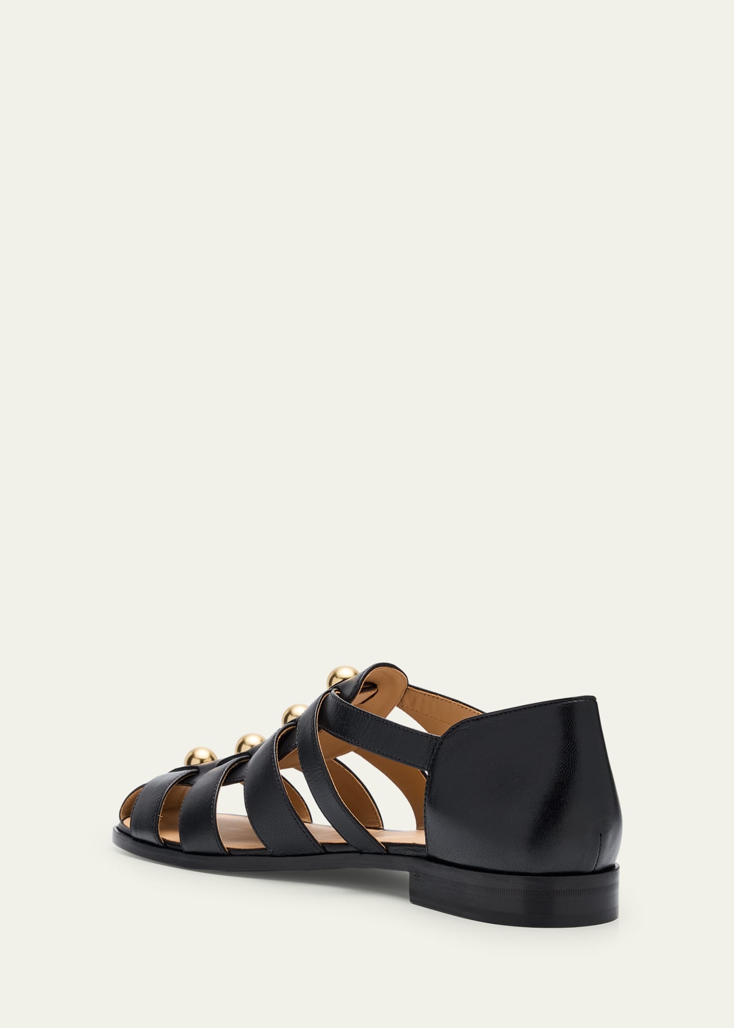 Men's Studshield Calfskin Fisherman Sandals - 4
