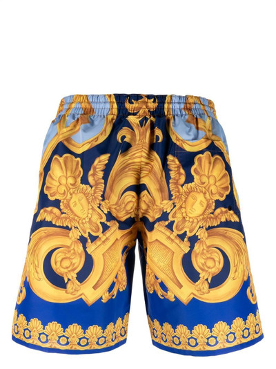 VERSACE baroque-pattern swim shorts outlook