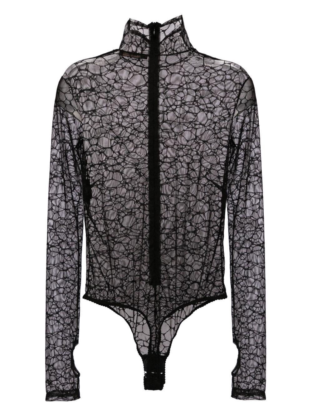 crystalline roll-neck top - 2