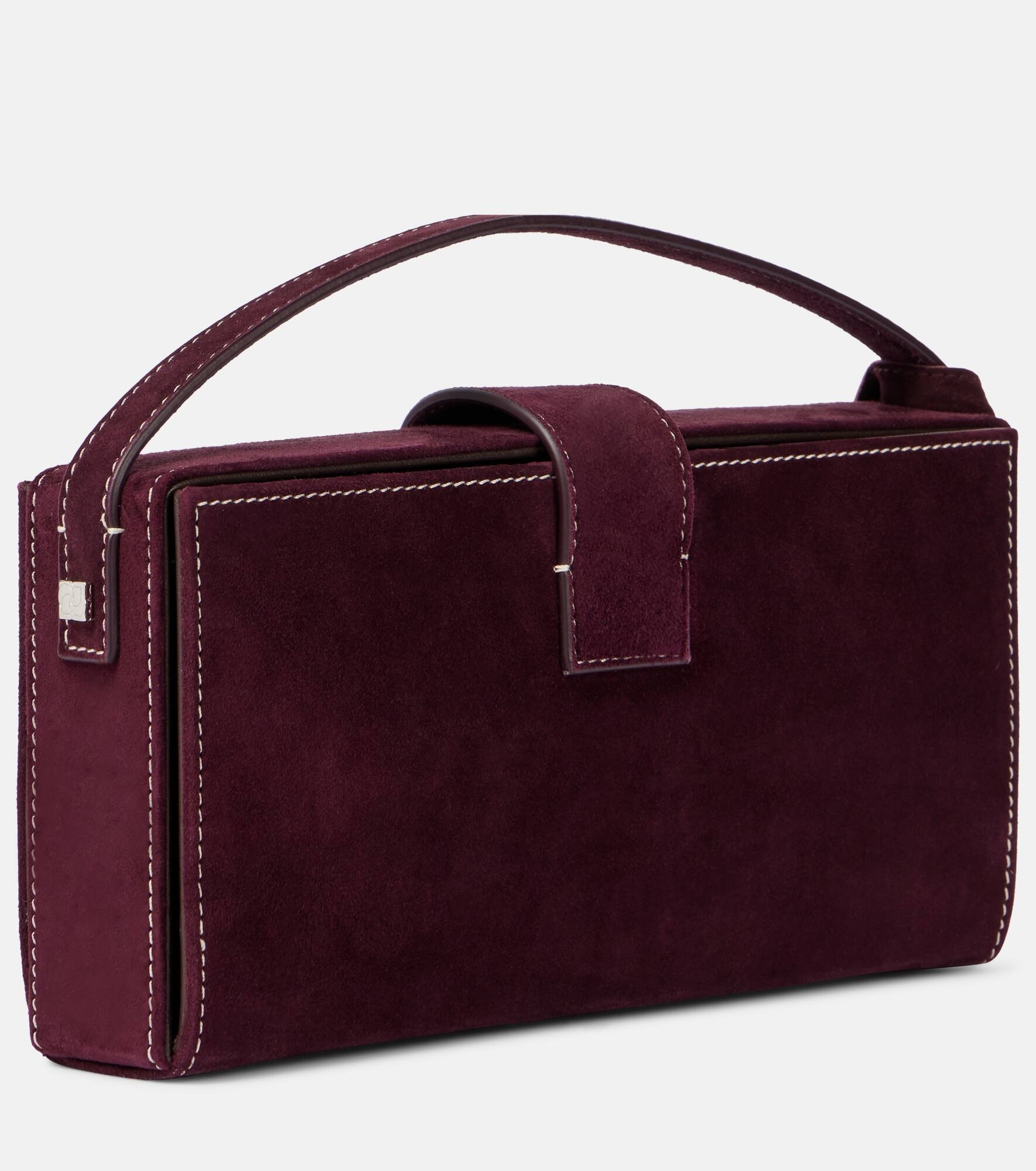 Apolonia Small suede clutch - 4