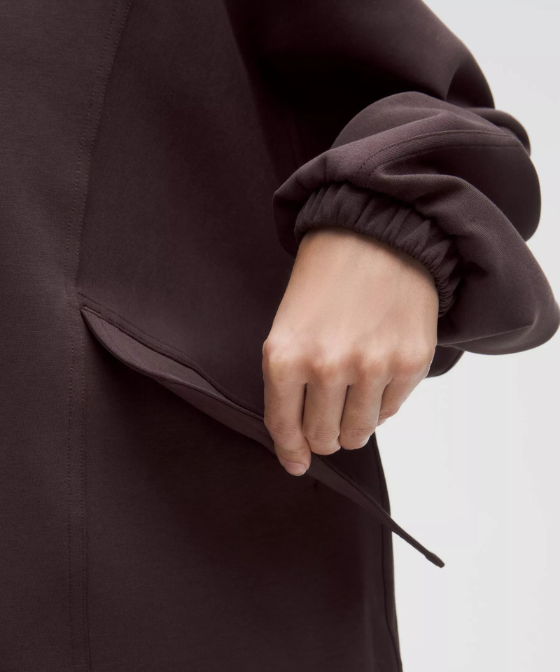 Cotton-Blend Double-Knit Oversized Hoodie 5