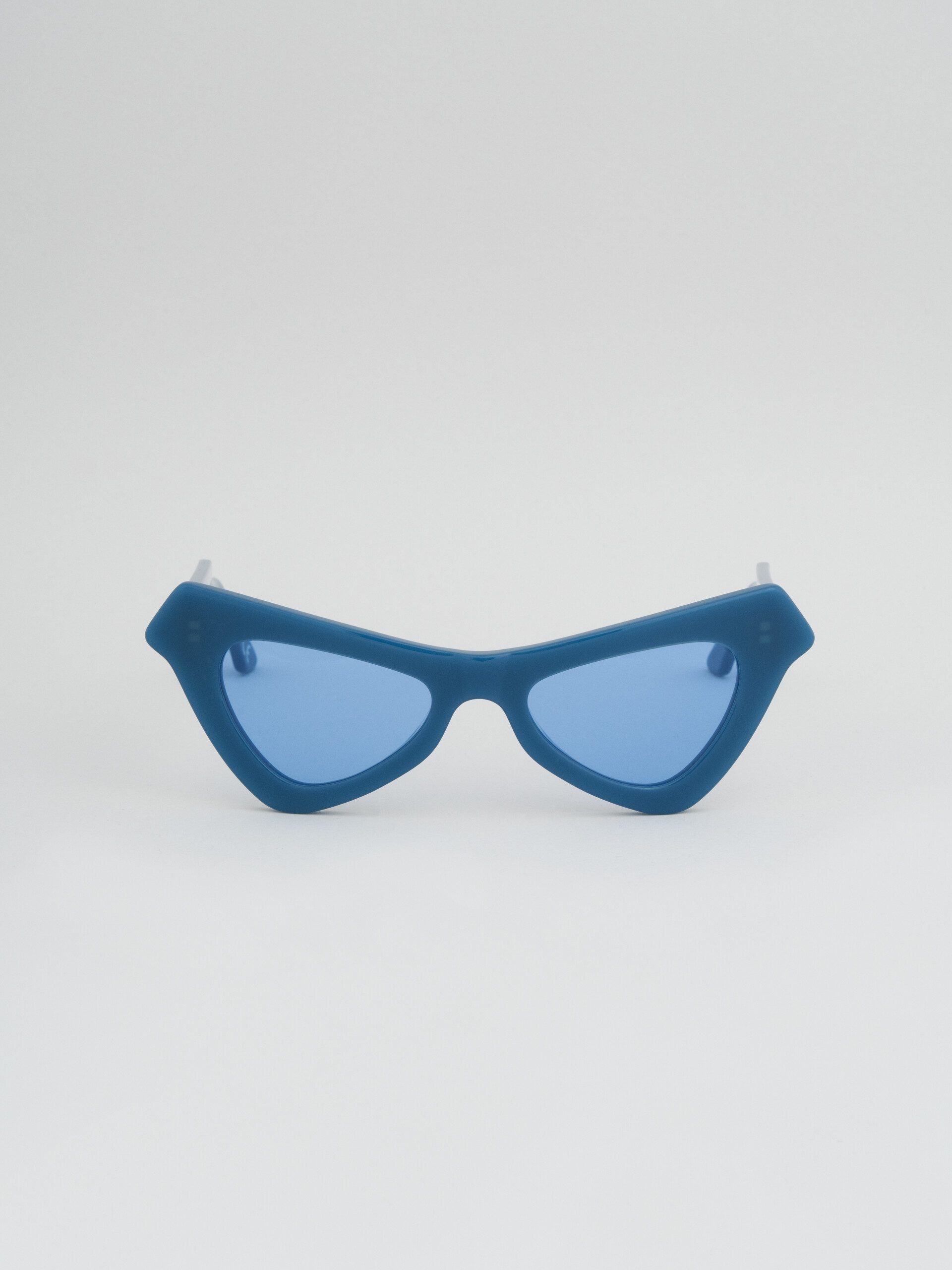 SKY BLUE ACETATE FAIRY POOL SUNGLASSES - 1