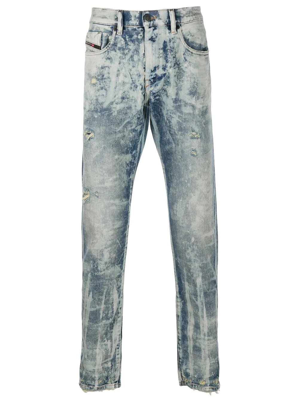 stonewashed D-Strukt jeans - 1