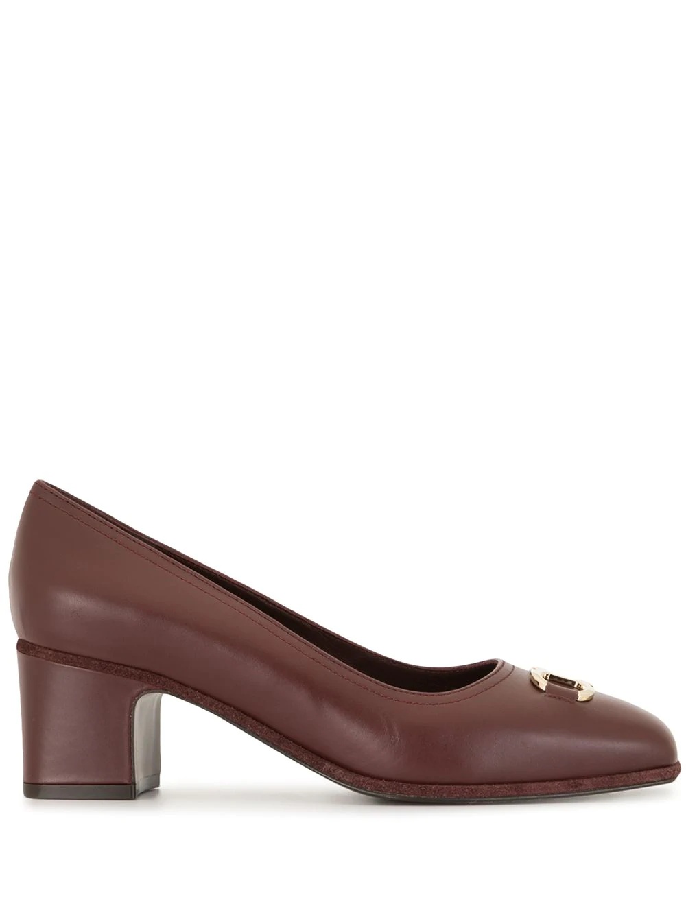 Gancini leather pumps - 1