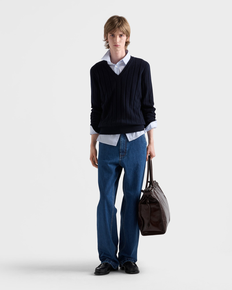 Prada Light denim pants outlook