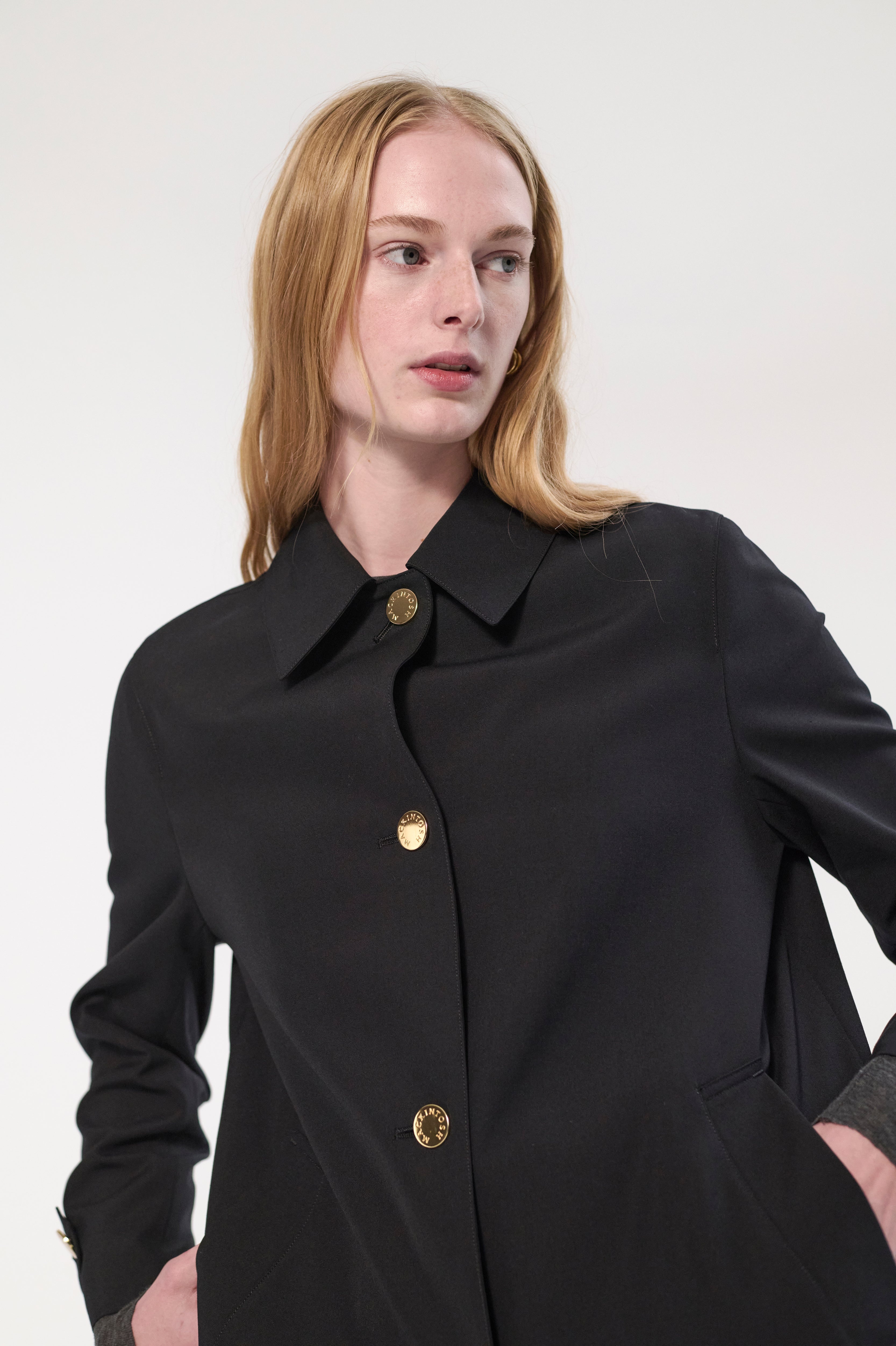 Banton Wool 3/4 Length Coat - 5