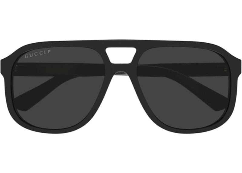 GUCCI Gucci Aviator Sunglasses Black (GG1188S 001) outlook