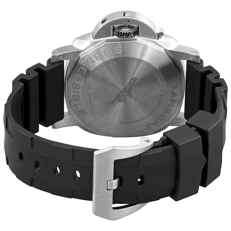 Pre-owned Panerai Submersible 47mm Automatic Black Dial Men's Watch PAM02305 - 3