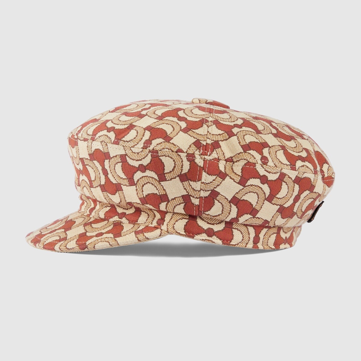 Reversible cotton jacquard beret - 2