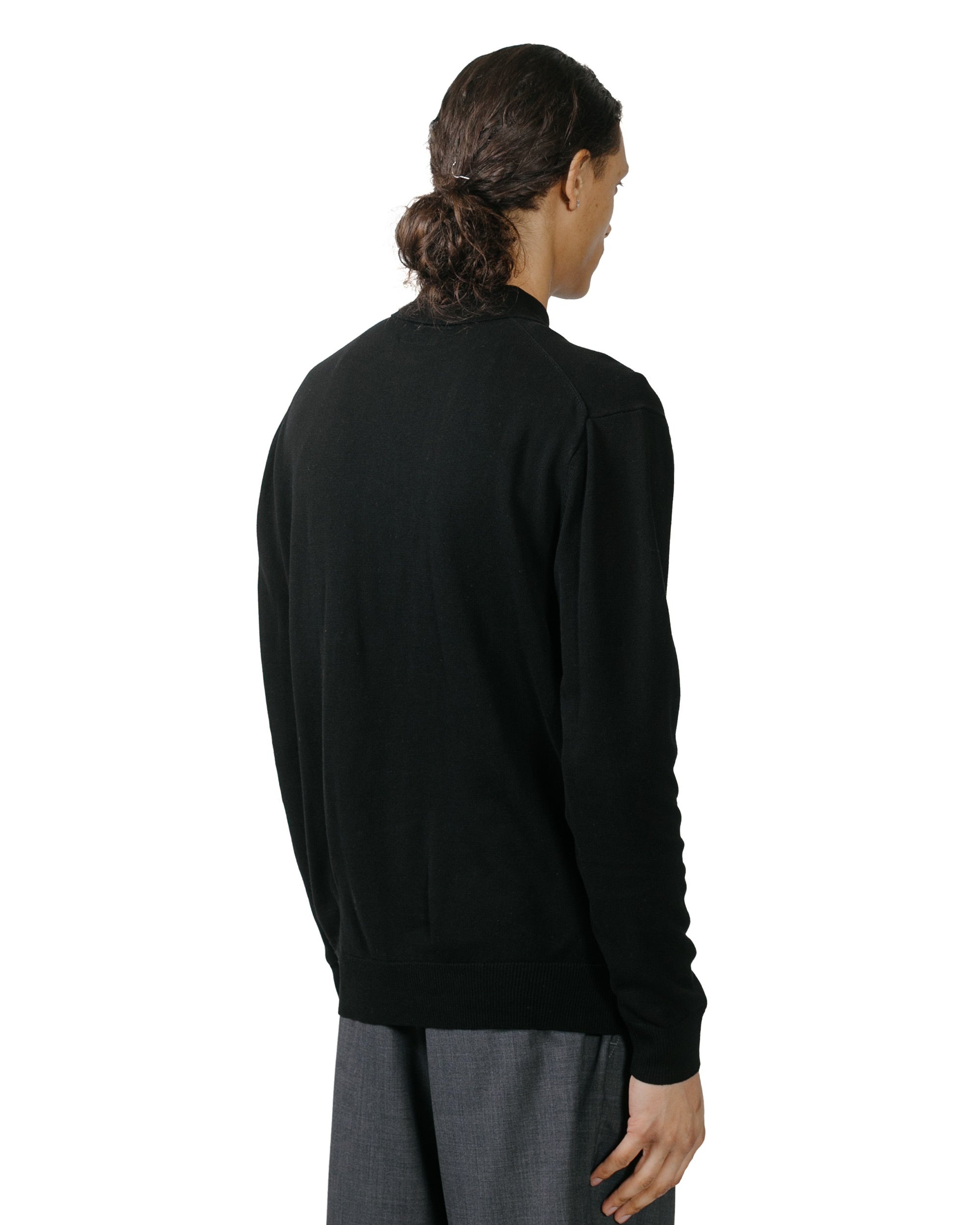 Knit Polo 12G Black - 3