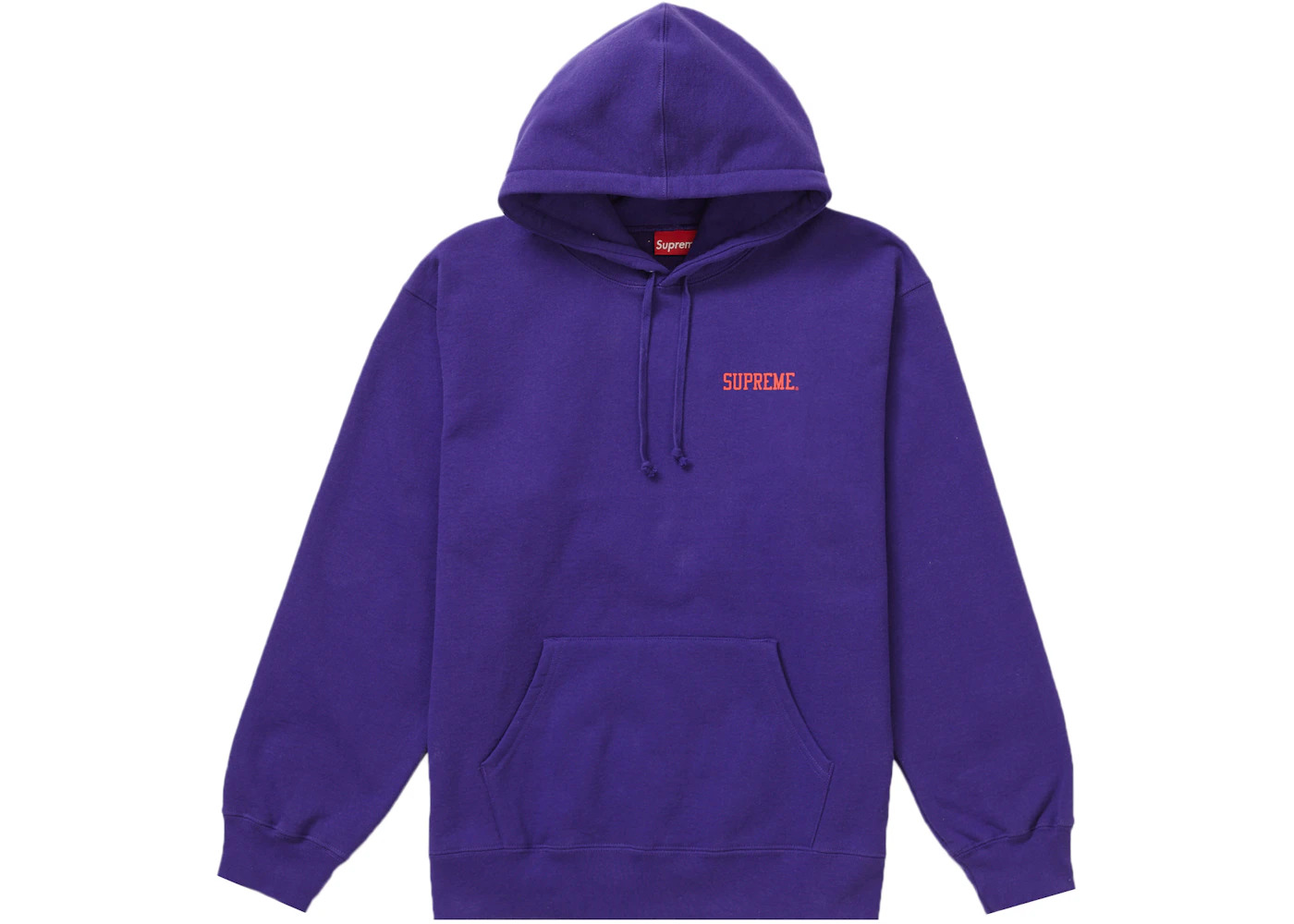 Supreme Ralph Steadman Skull Hooded Sweatshirt Purple - 2