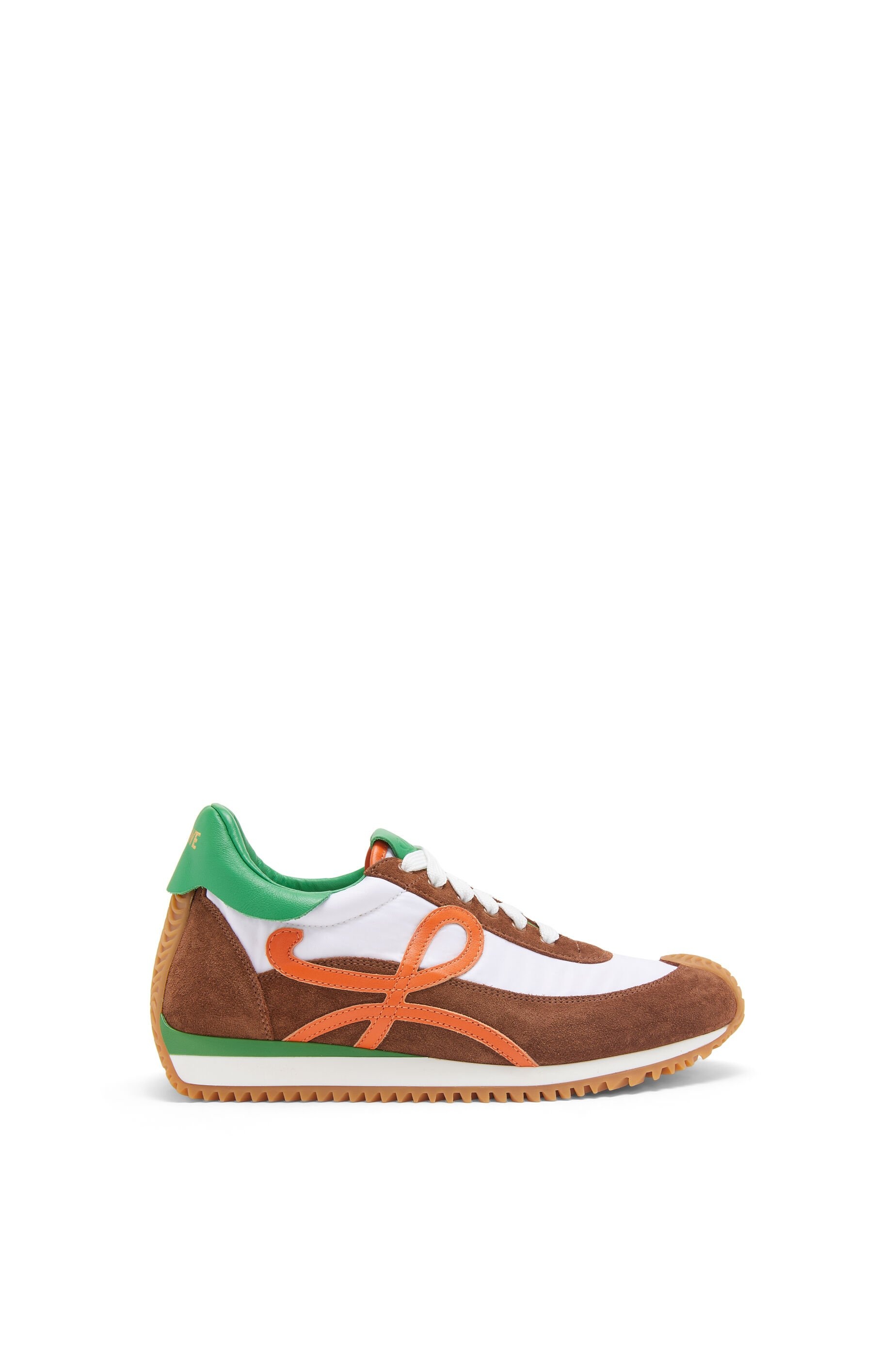 Flow Runner in nylon and suede - 1
