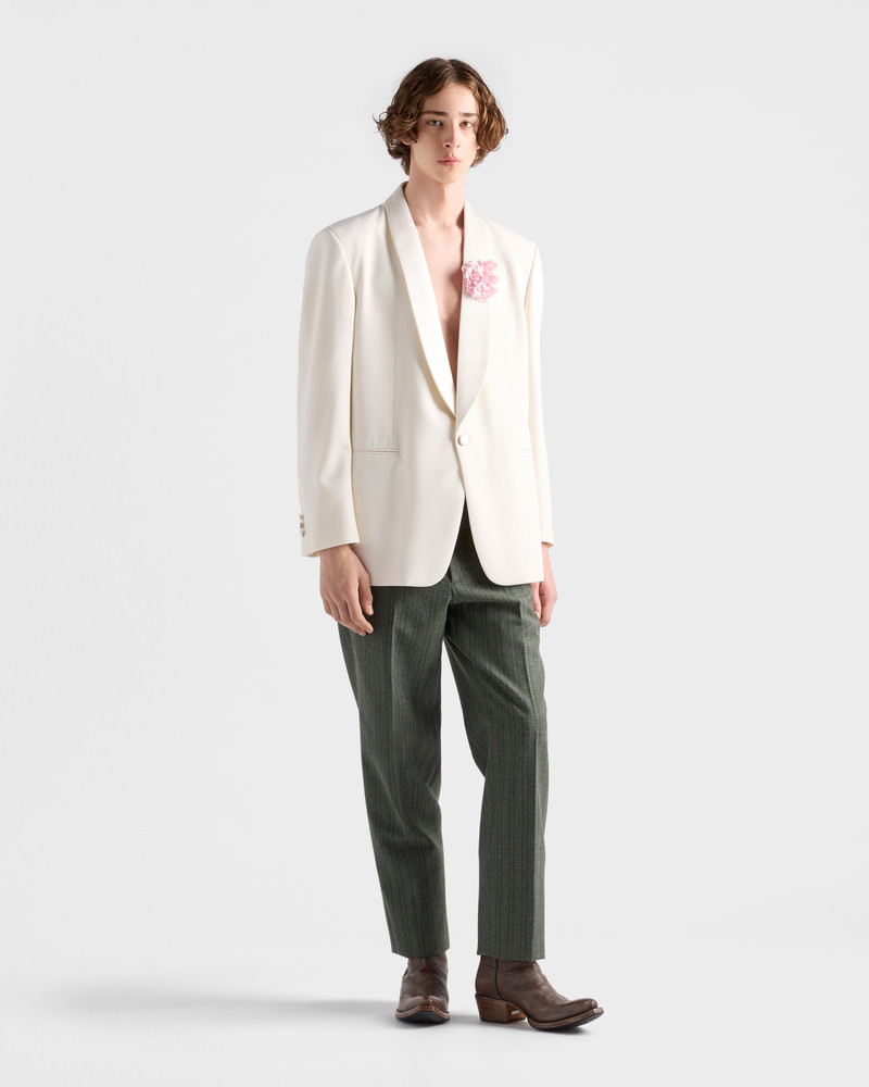 Prada Wool tuxedo jacket outlook