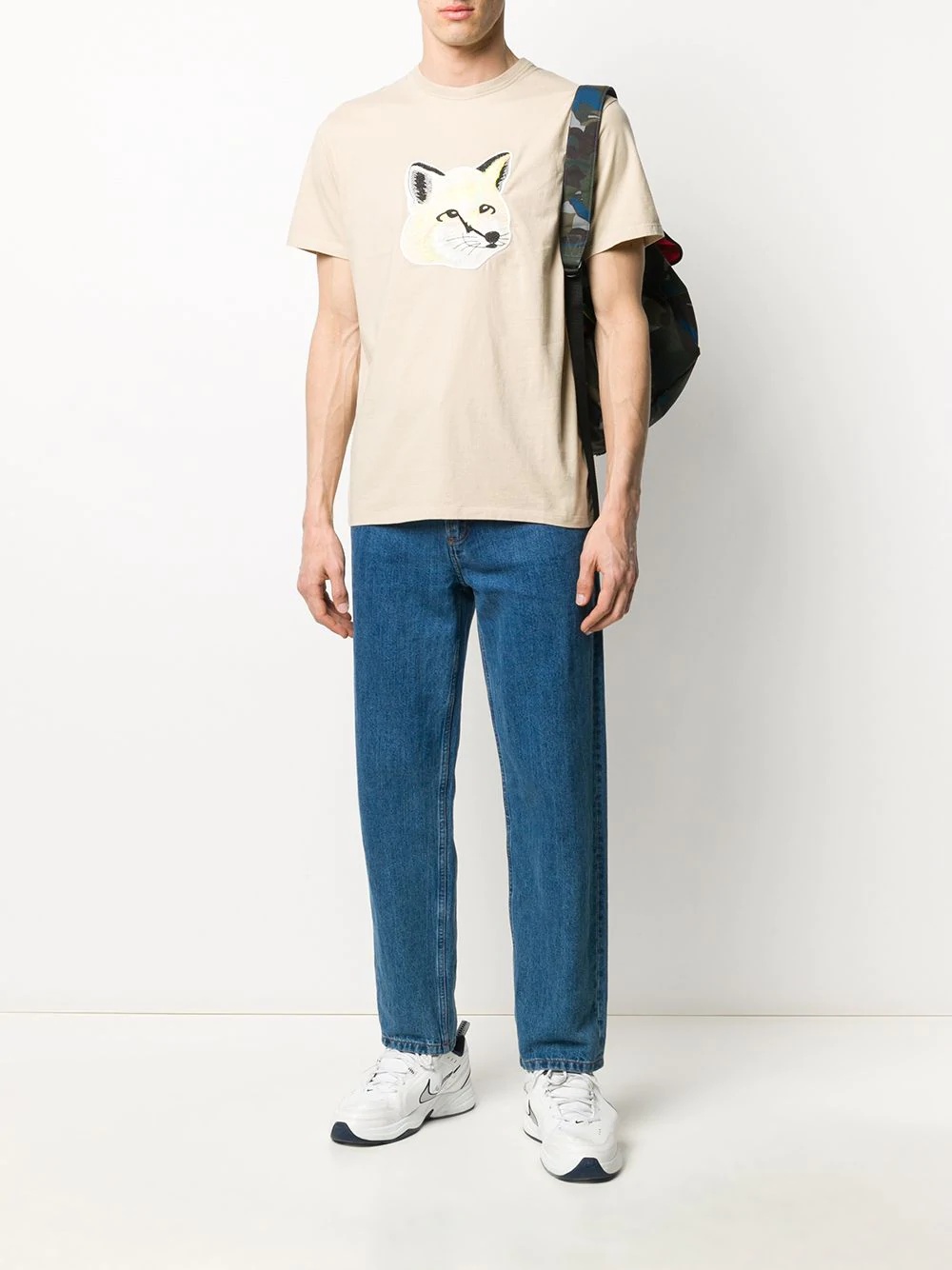 Fox Head appliqué T-shirt - 2