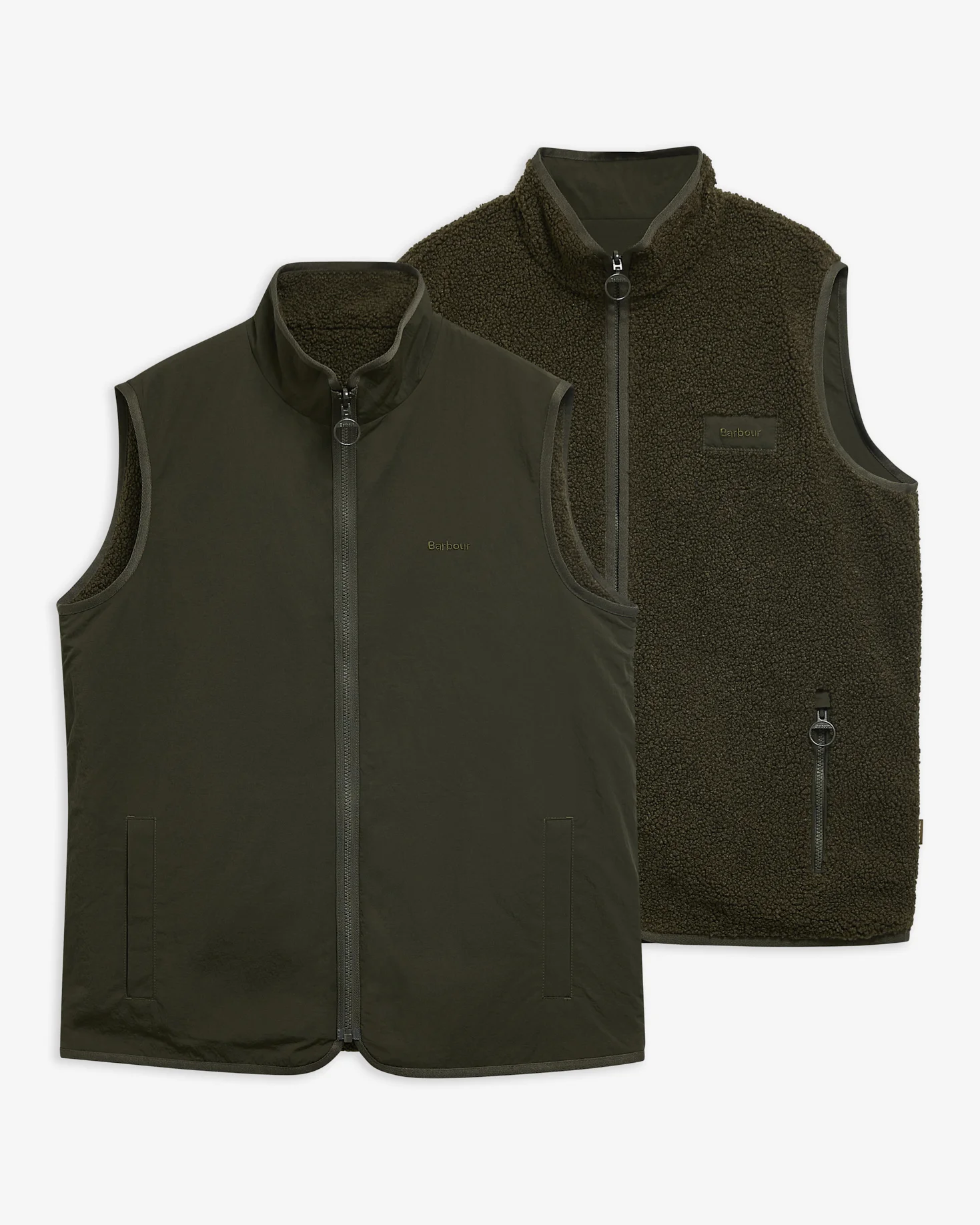 Reversible Fleece Gilet - 1