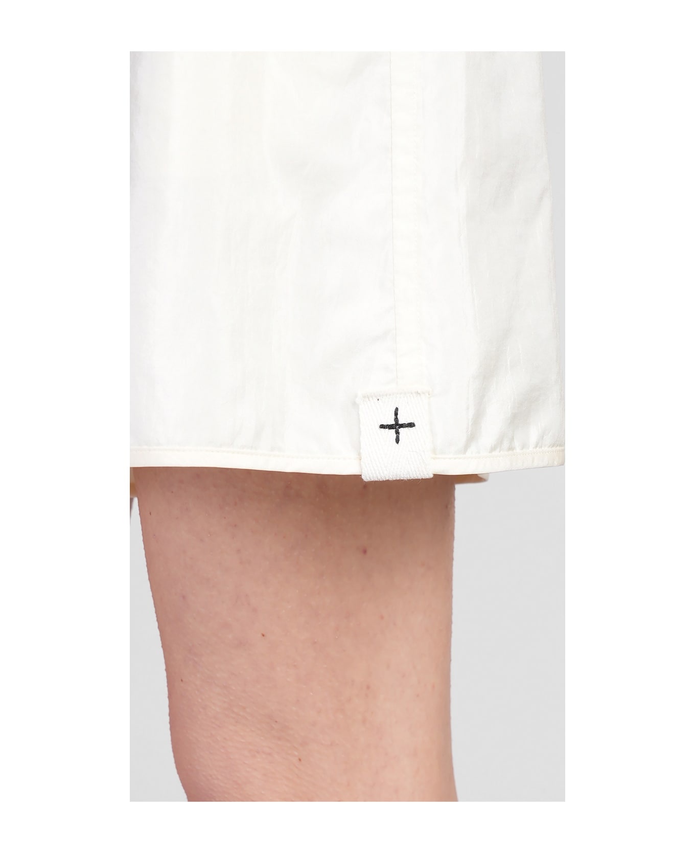 Trousers 256 Short Shorts In Beige Polyamide - 5