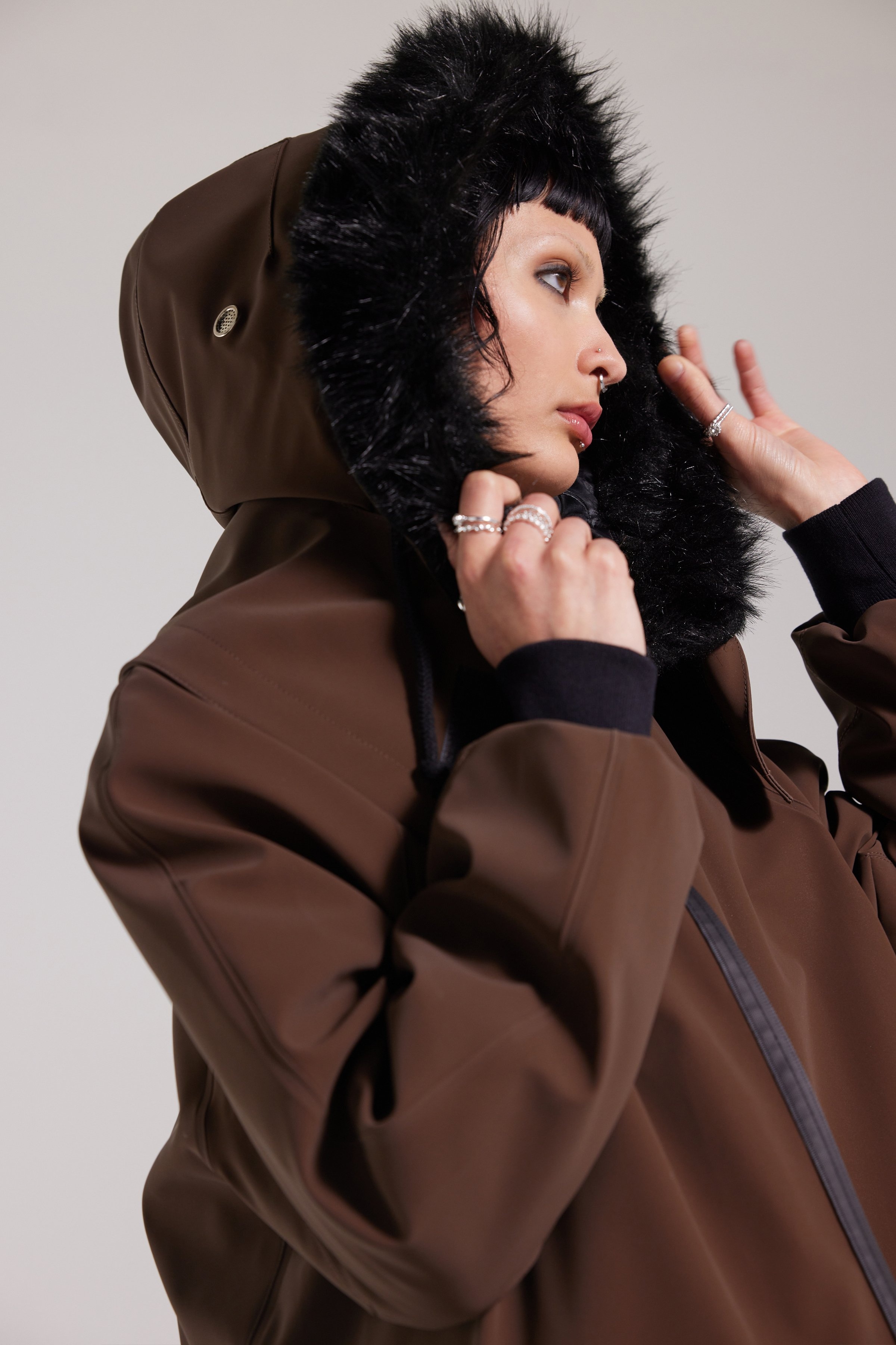 Pajala Parka Dark Brown - 1