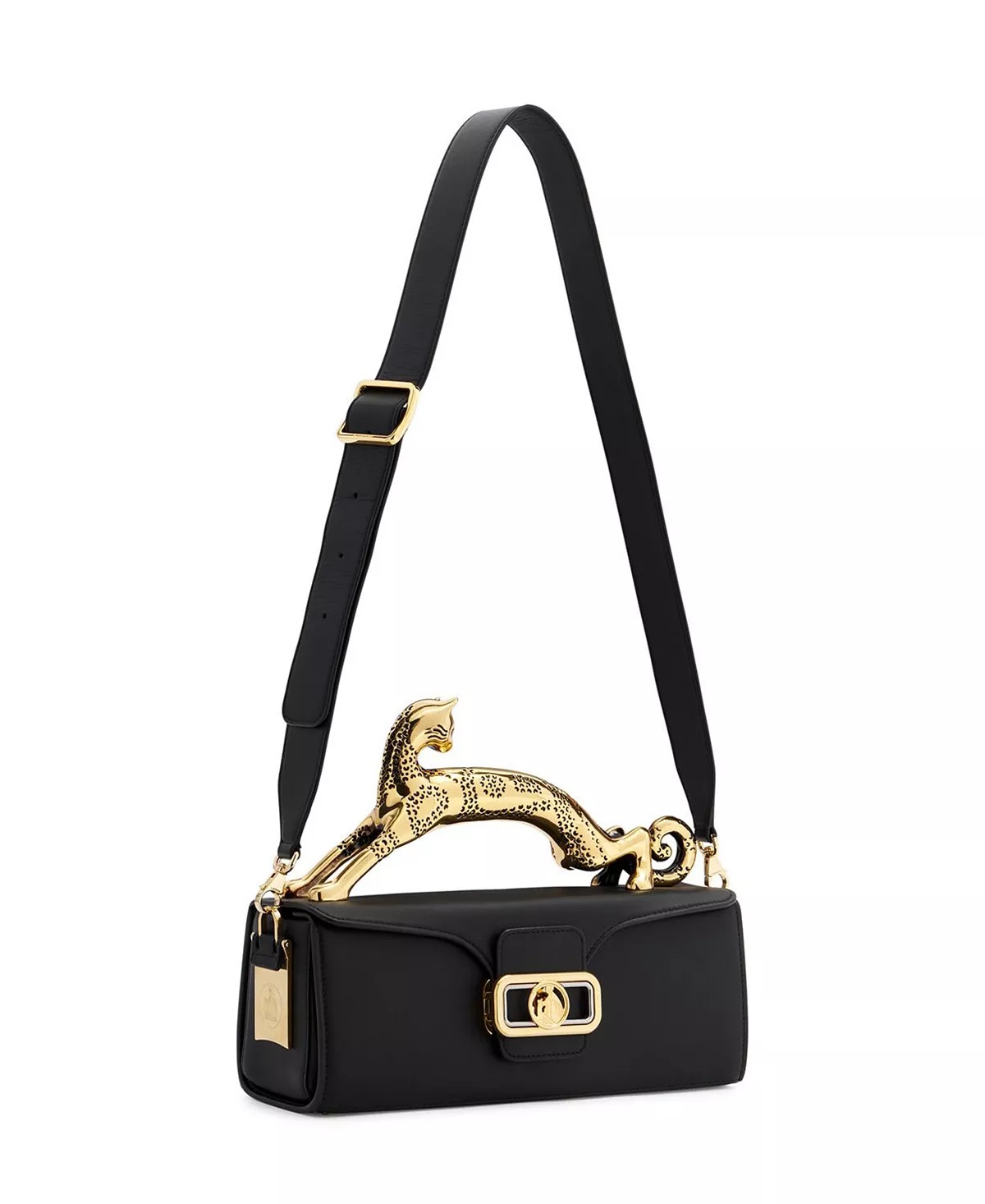 Medium Pencil Cat Leather Bag - 4