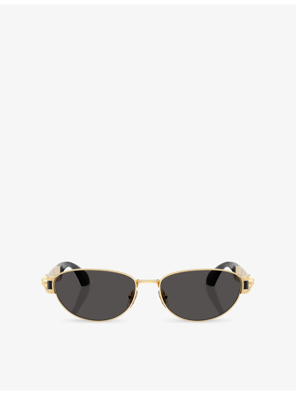 VE2304 Oval-Frame Metal Sunglasses - 1