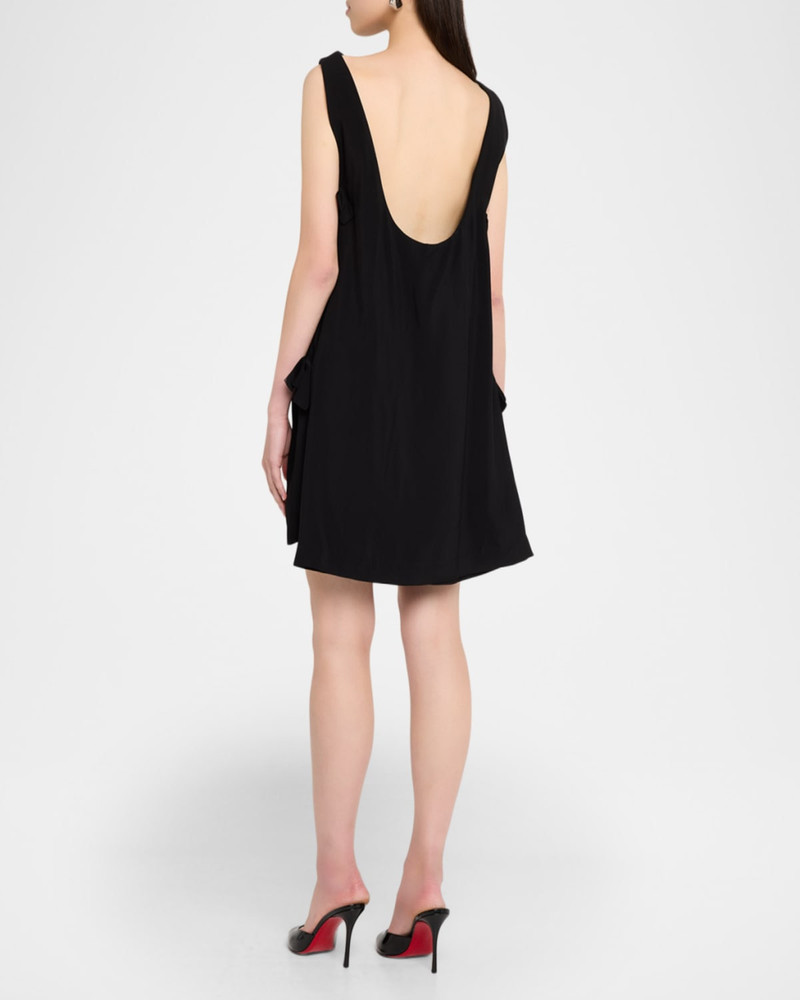 Cole Sleeveless Scoop-Back Mini Dress 3