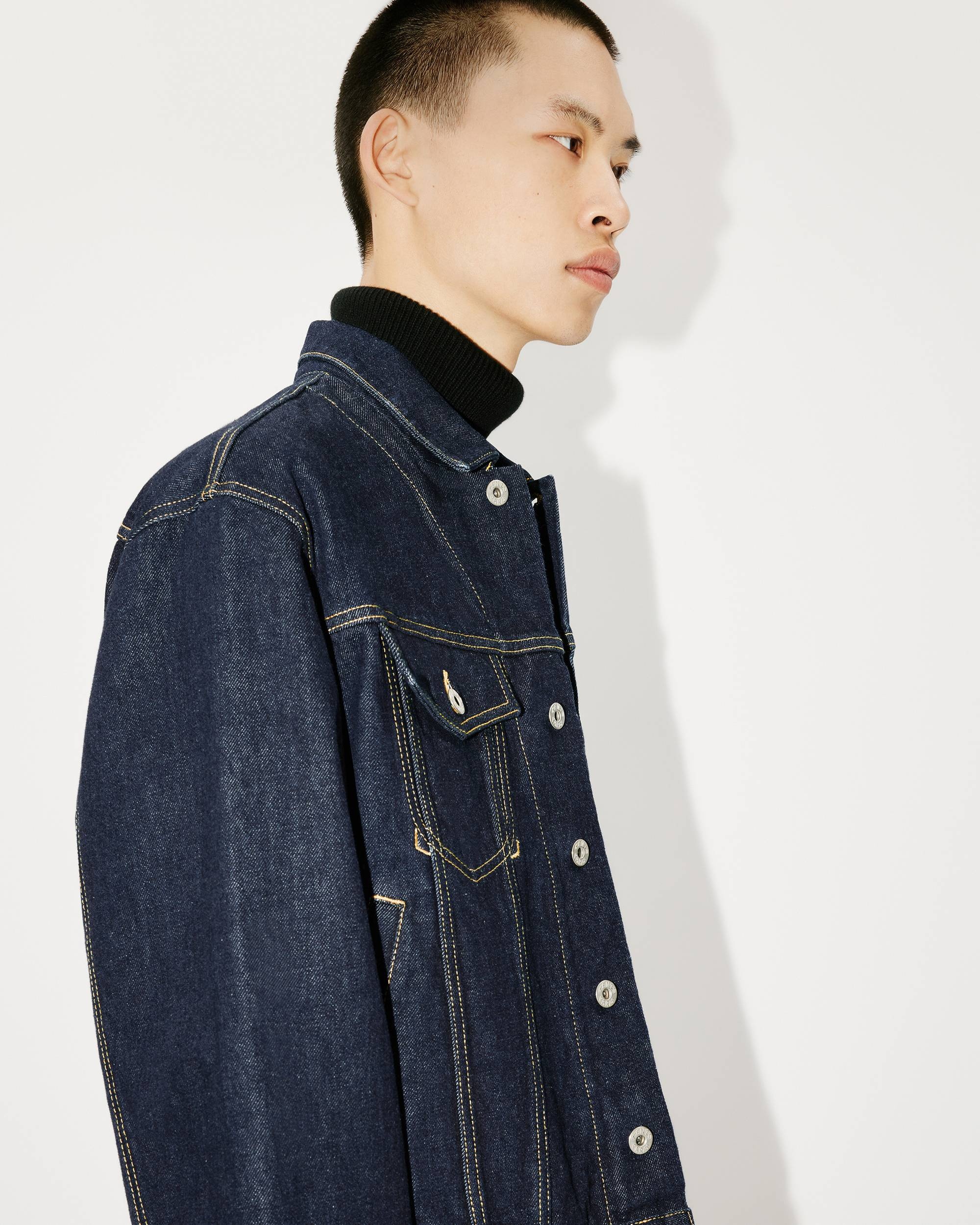 Denim trucker jacket - 8