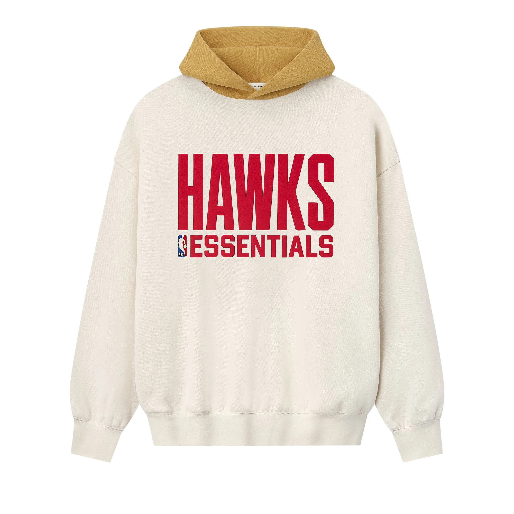 Fear of God Essentials Hawks Hoodie 'Cream/Caramel Yellow' - 1