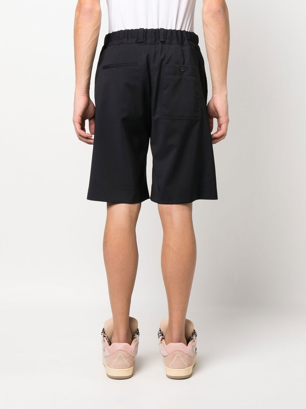 tailored knee-length shorts - 4
