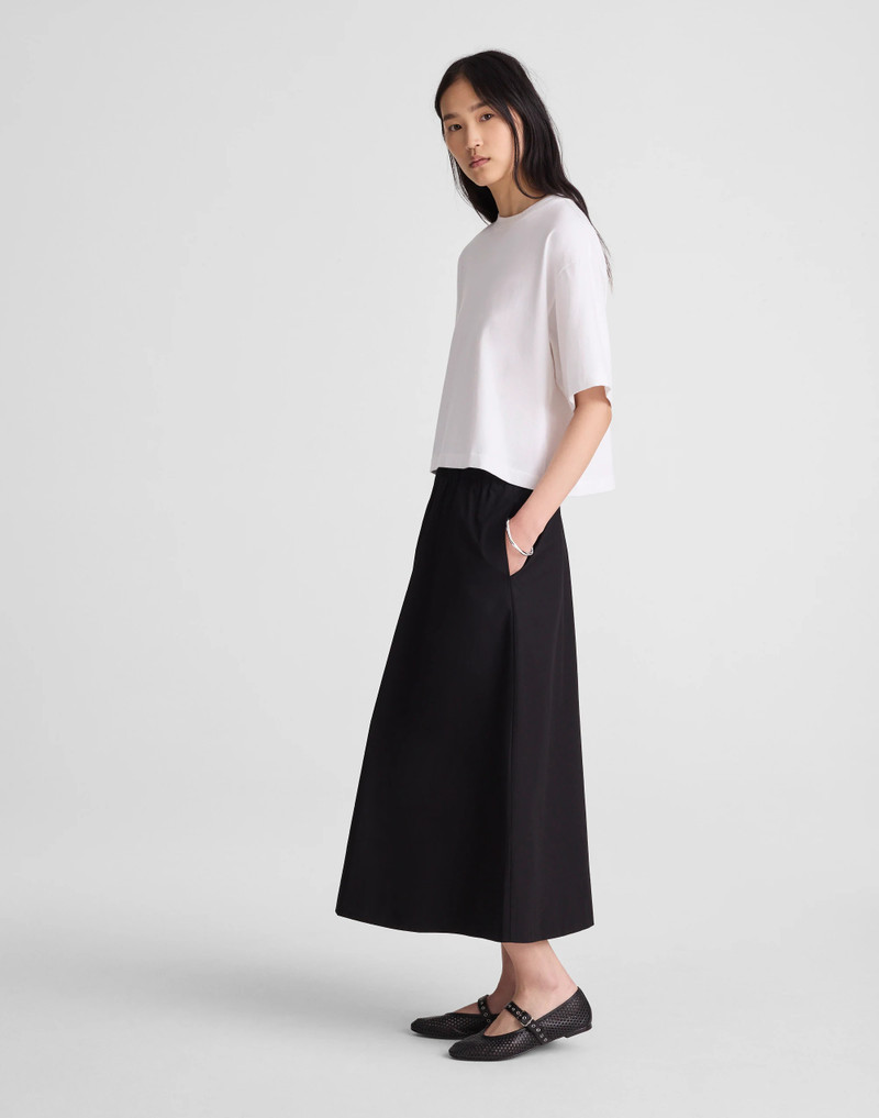 A-Line Midi Skirt in Poplin 4