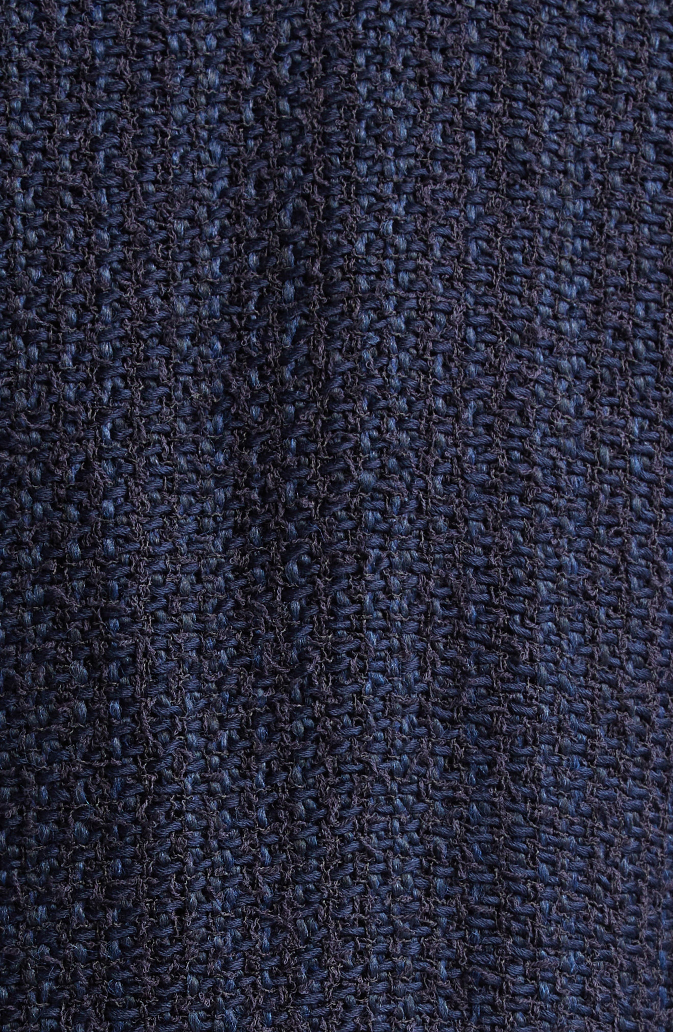 Thom Browne Unconstructed Tweed Blazer in Navy at Nordstrom - 6