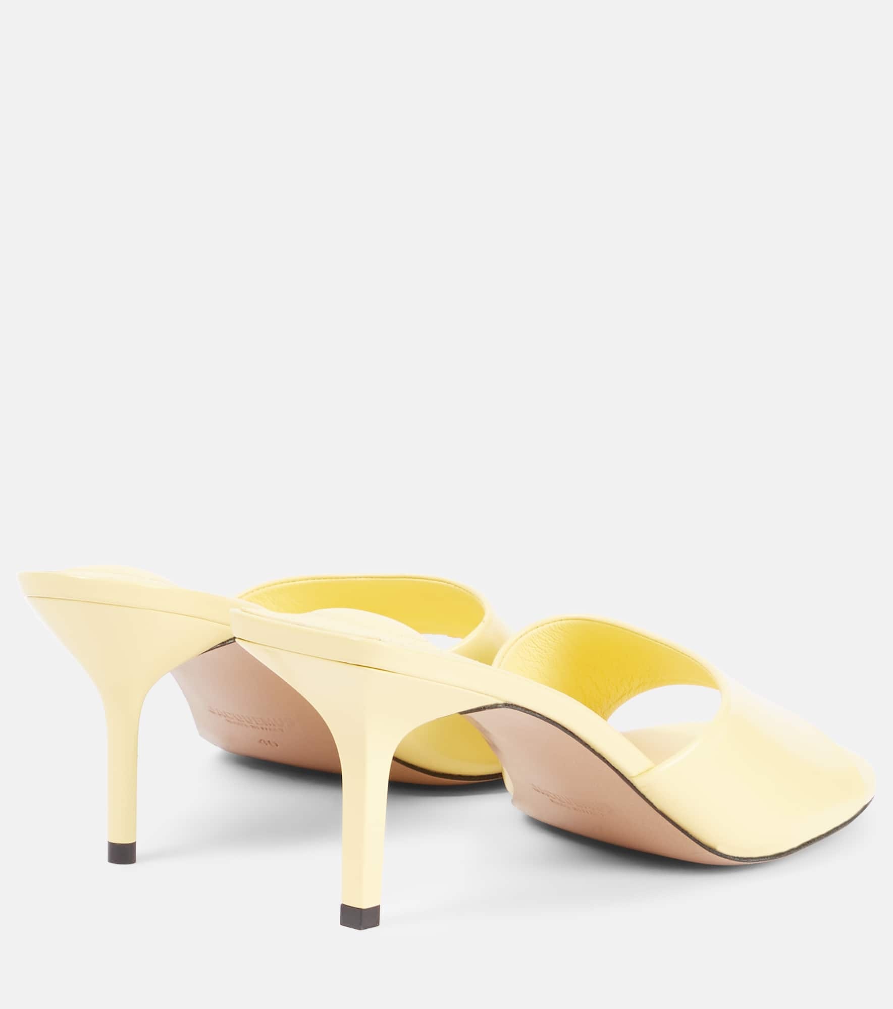 Cubisto 70 leather mules - 2