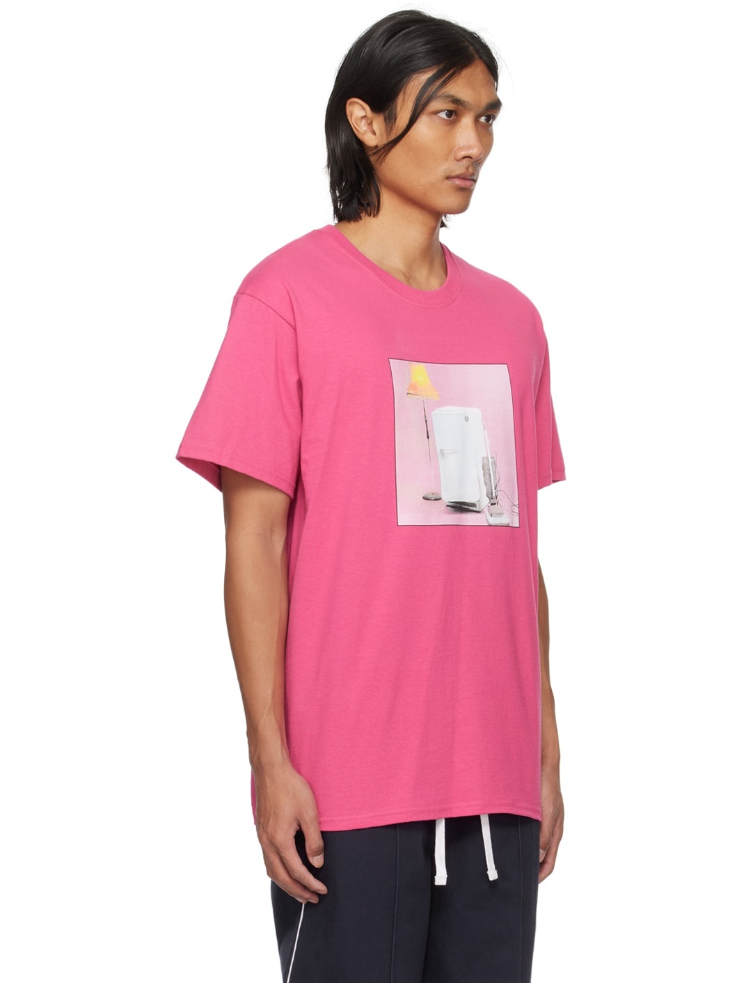 Pink The Cure Printed T-Shirt - 2