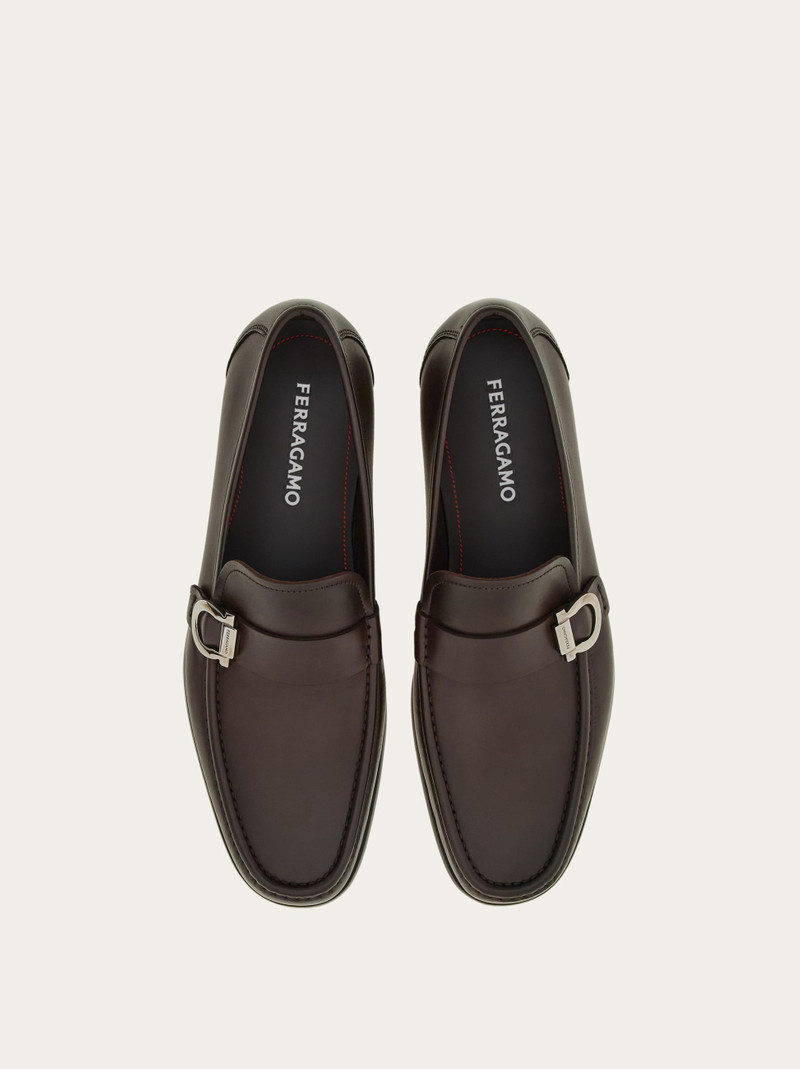 FERRAGAMO Moccasin with Gancini ornament outlook