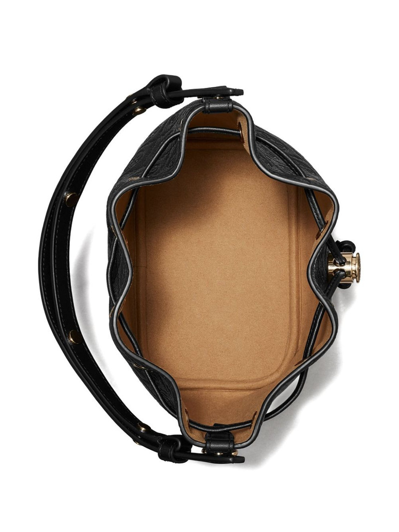 T-Monogram textured bucket bag 5